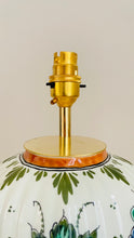 Load image into Gallery viewer, Antique Delft Polychrome Lamp - pre order for end of March
