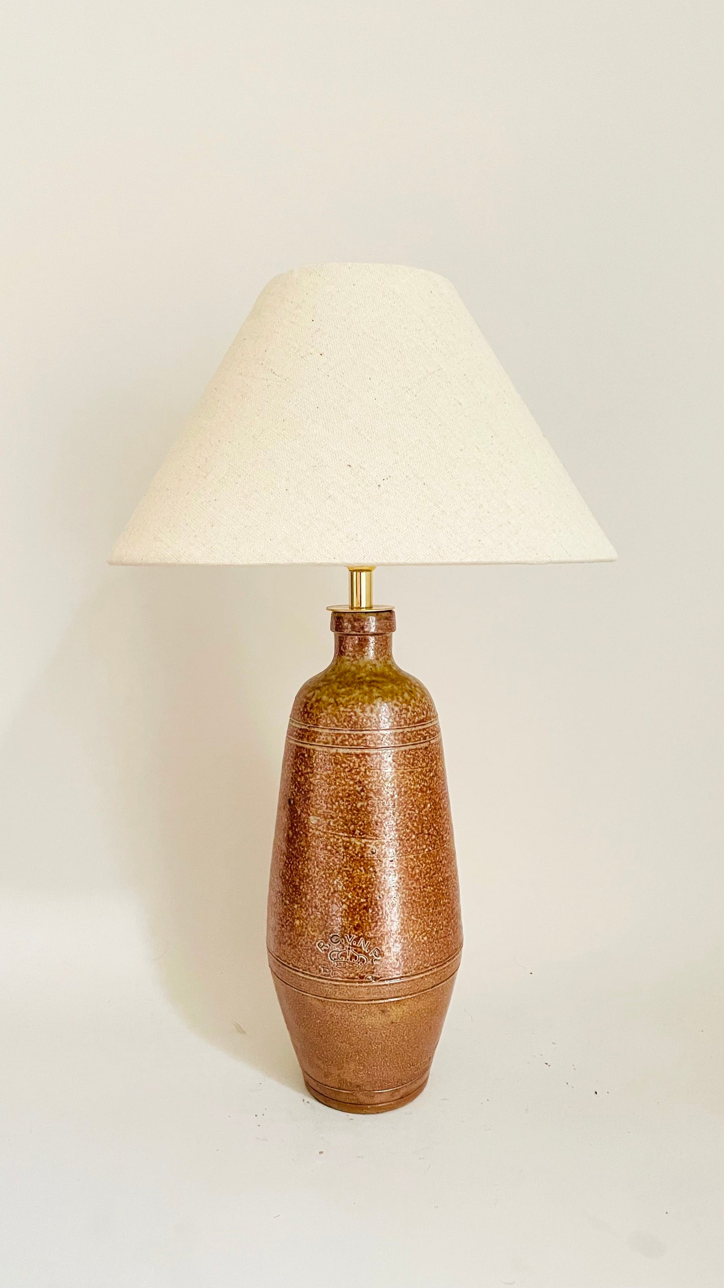 Studio Pottery Lamp - pre order for w/c Feb 19th
