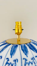 Load image into Gallery viewer, Antique Pumpkin Lamp - pre order for end of March
