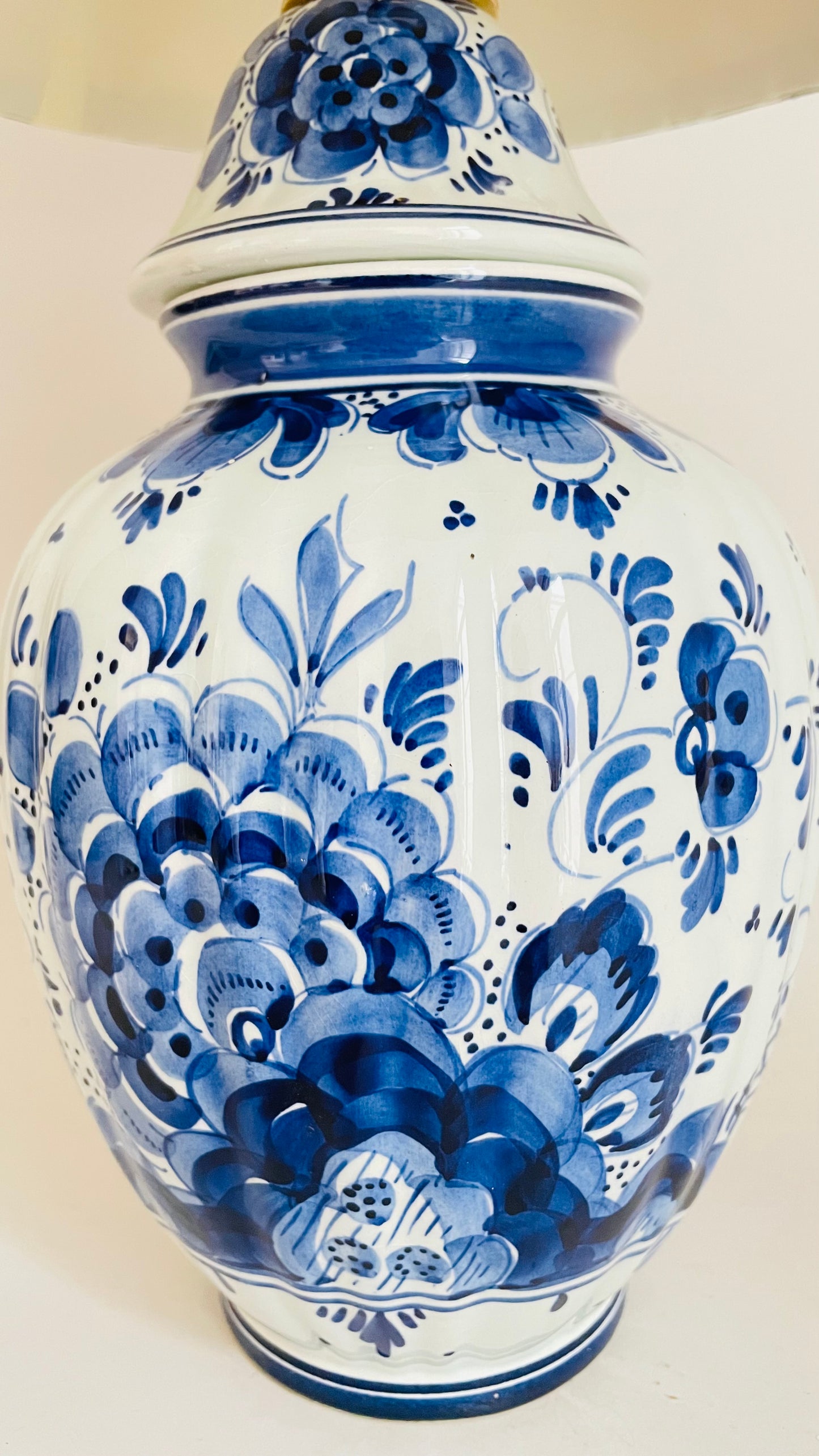 Antique Delft Lamp - pre order for mid May