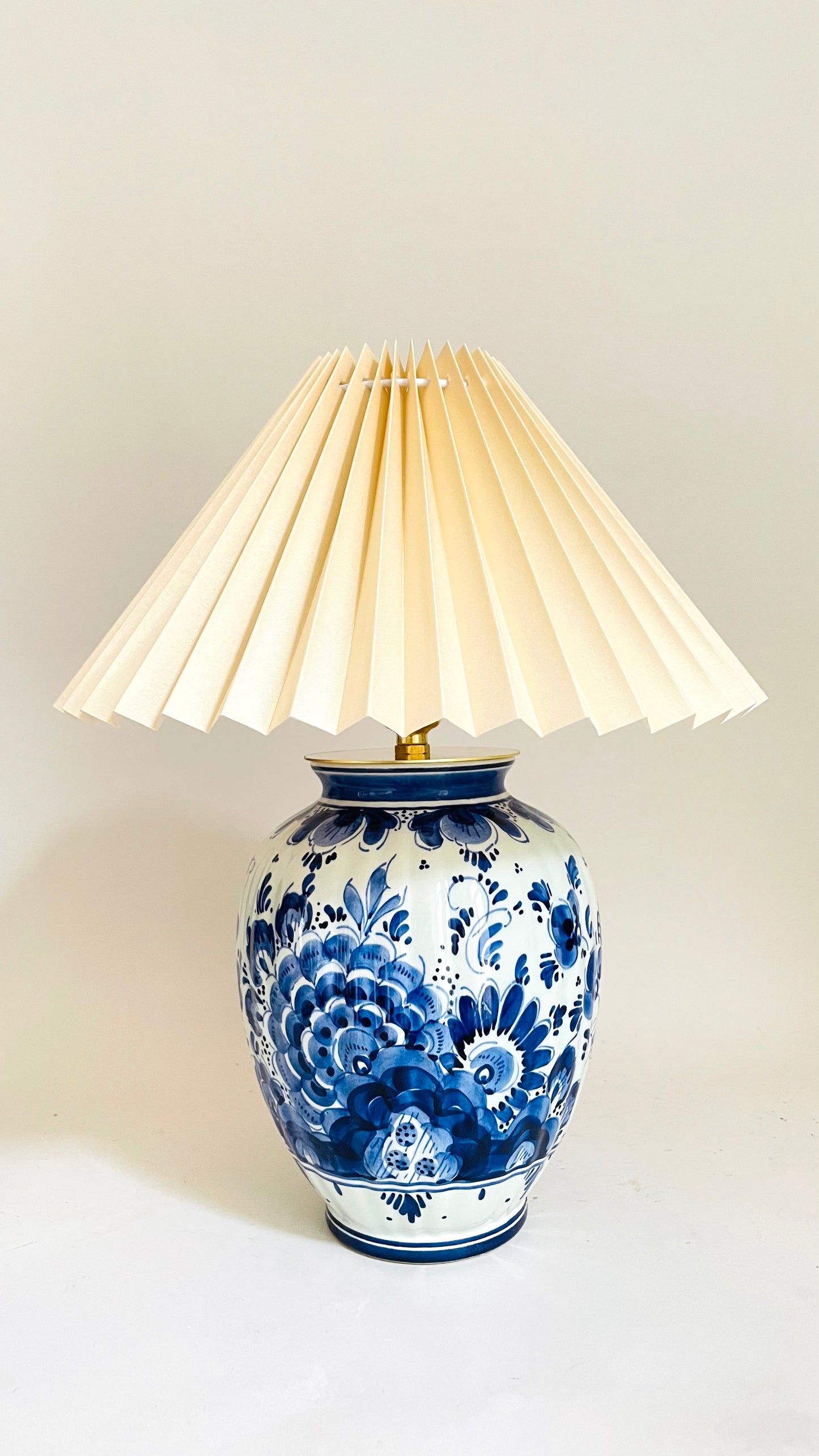 Antique Delft Mini Lamp - pre order for early June