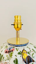 Load image into Gallery viewer, Antique Delft Polychrome Lamp - pre order for end of March
