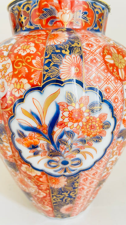 Antique Japanese Imari Lamp - pre order for early May