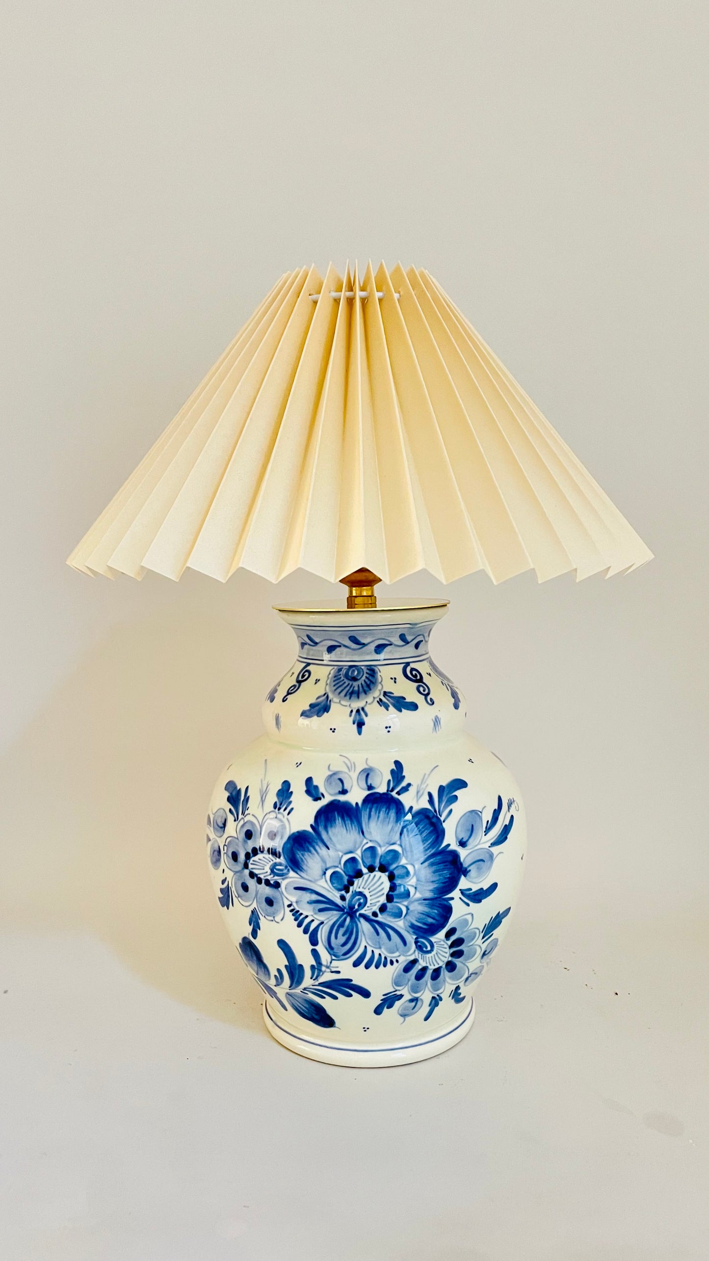Antique Delft Lamp - pre order for mid June