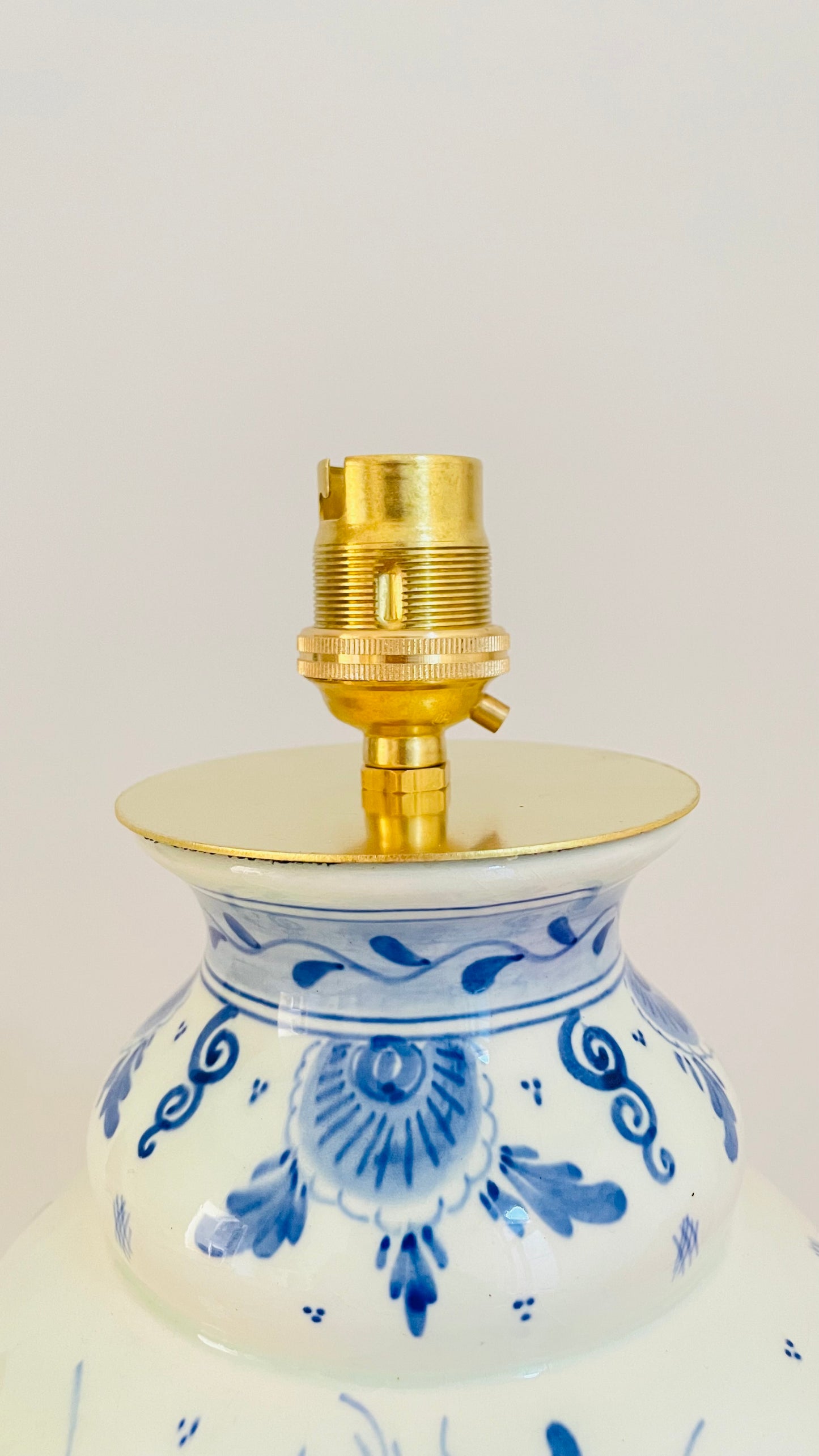 Antique Delft Lamp - pre order for mid June