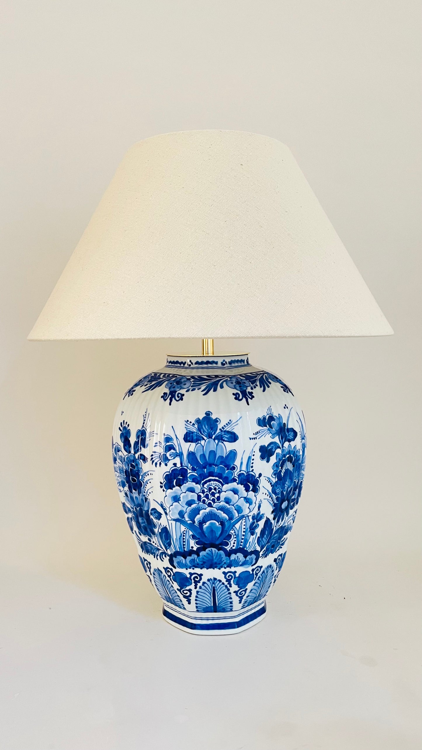 Antique ‘De Porceleyne Fles’ Lamp - pre order for mid May