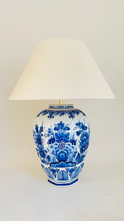 Antique ‘De Porceleyne Fles’ Lamp - pre order for mid May