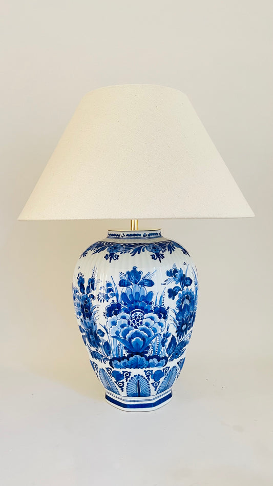 Antique ‘De Porceleyne Fles’ Lamp - pre order for mid May
