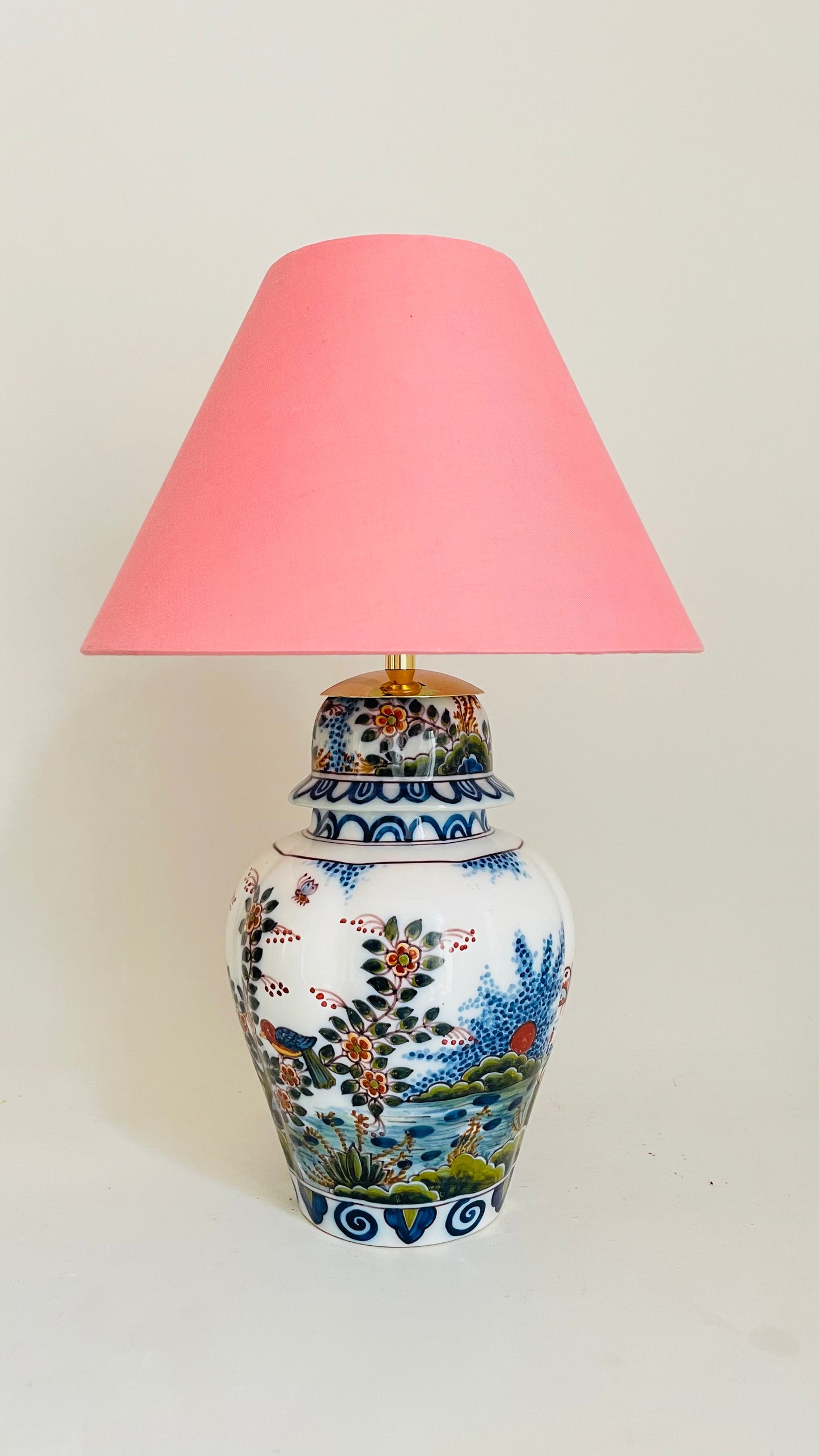 Antique Mini Makkum Lamp