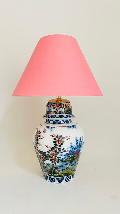 Antique Mini Makkum Lamp