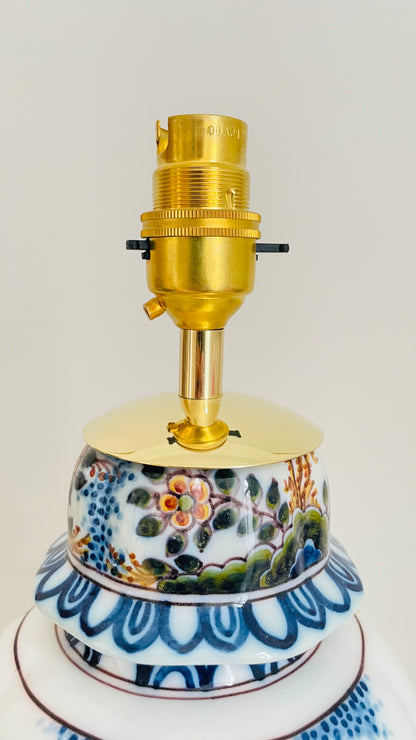 Antique Mini Makkum Lamp