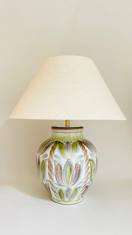 Studio Pottery Lamp - pre order for end of April