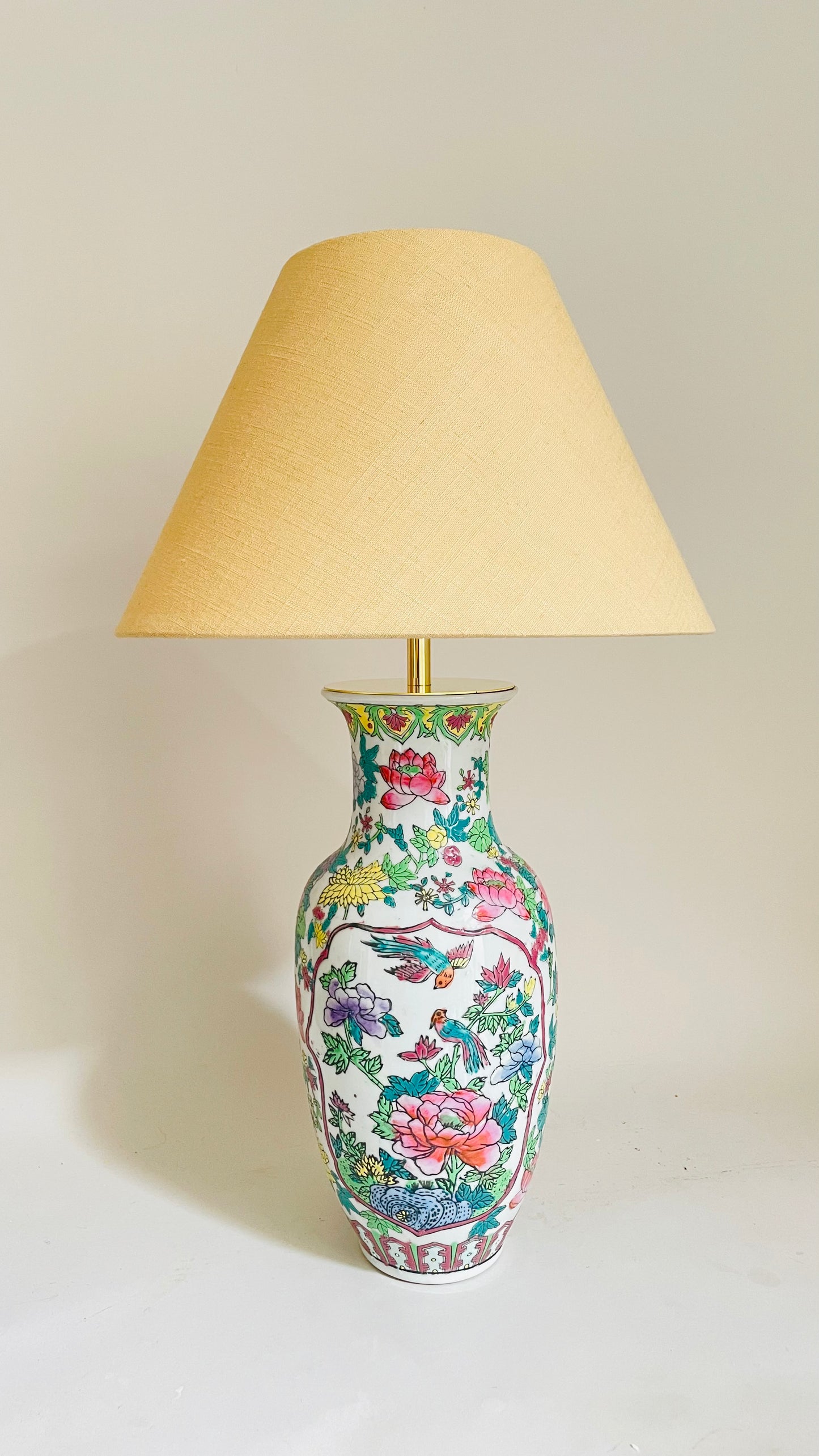 Antique Bird Table Lamp - pre order for early May