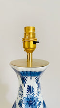 Load image into Gallery viewer, Antique Delft Lamp - pre order for end of March
