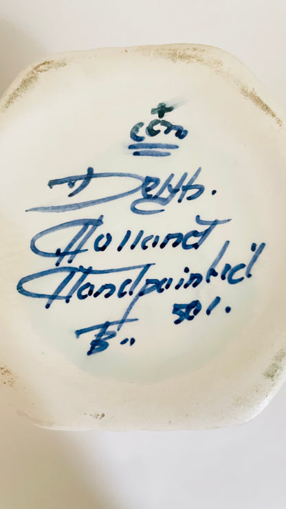Antique Delft Lamp - pre order for mid Aug