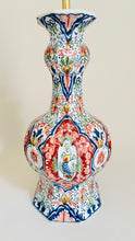 Load image into Gallery viewer, Antique Makkum Table Lamp - pre order for early July
