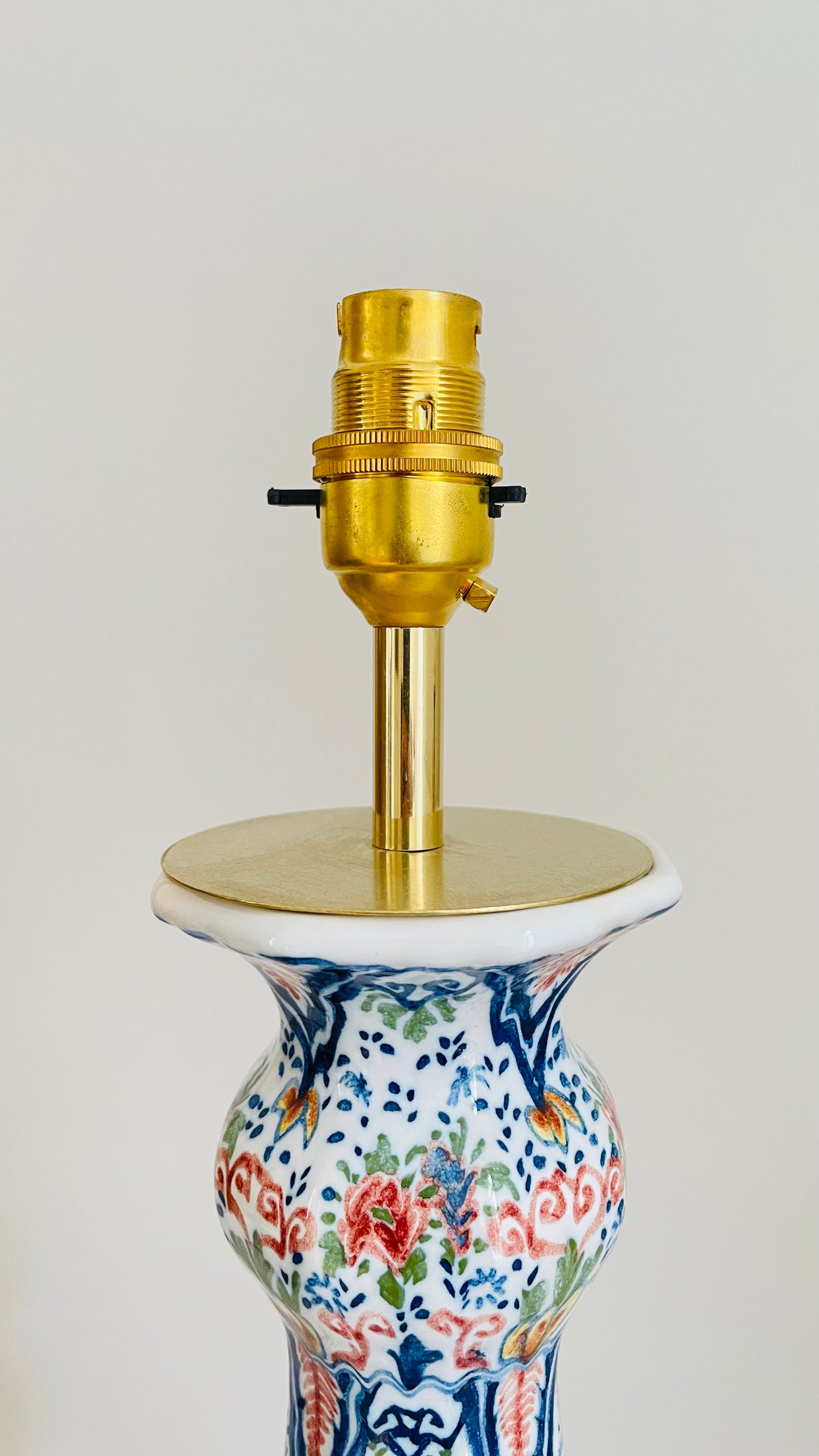 Antique Makkum Table Lamp - pre order for mid May