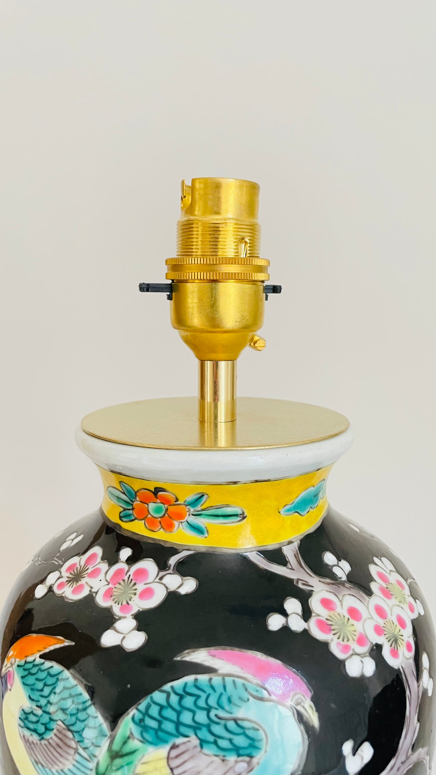 Antique Japanese Bird Lamp - pre order for end of August