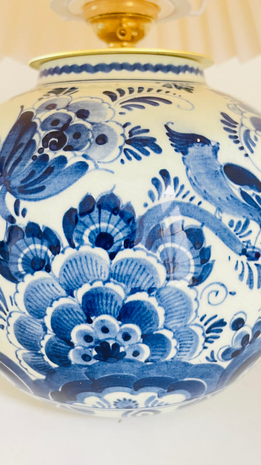 Antique Delft Mini Lamp - pre order for mid July