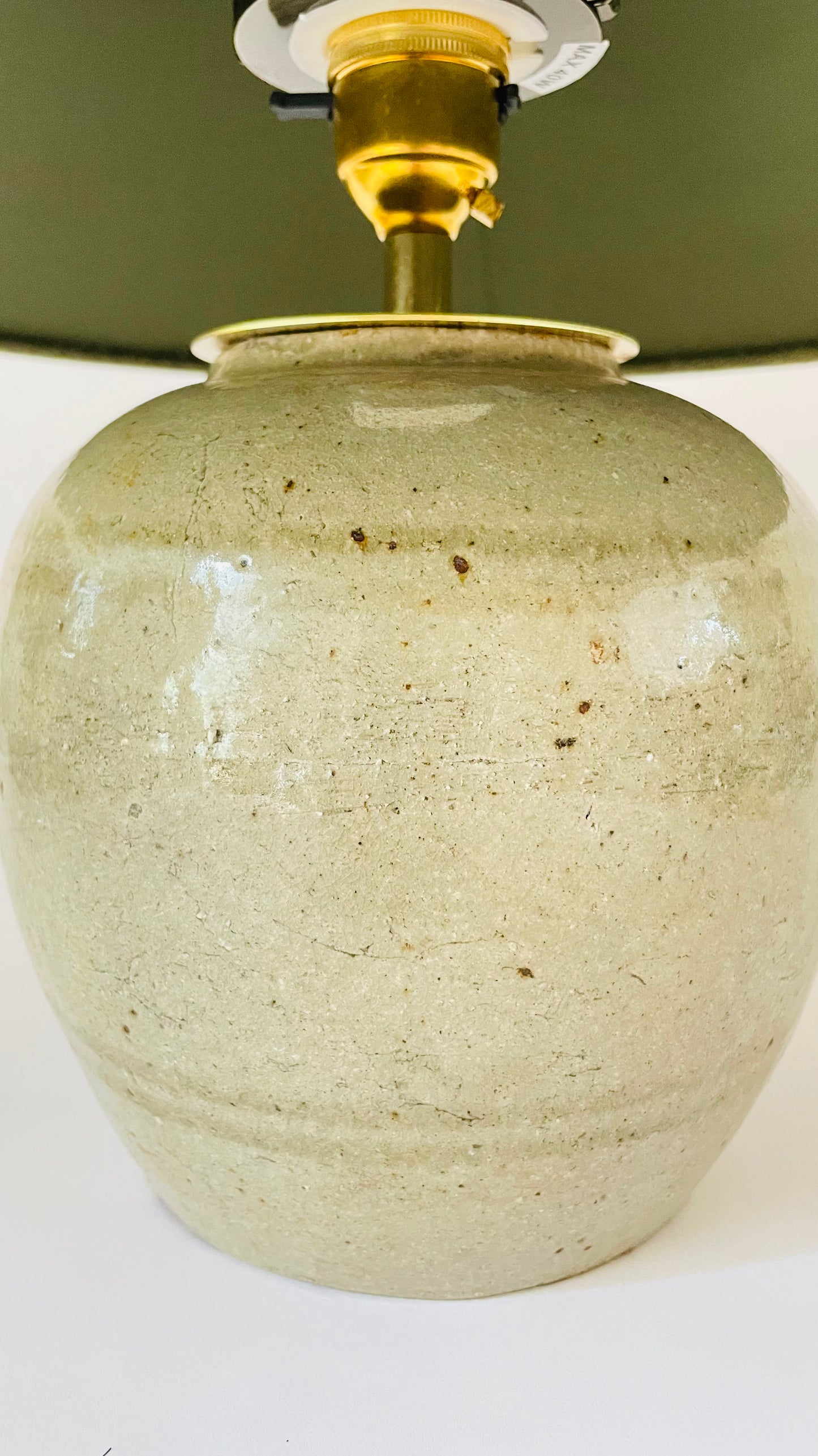Studio Pottery Mini Lamp - pre order for end of Sept