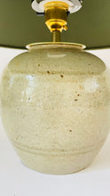 Load image into Gallery viewer, Studio Pottery Mini Lamp - pre order for end of Sept
