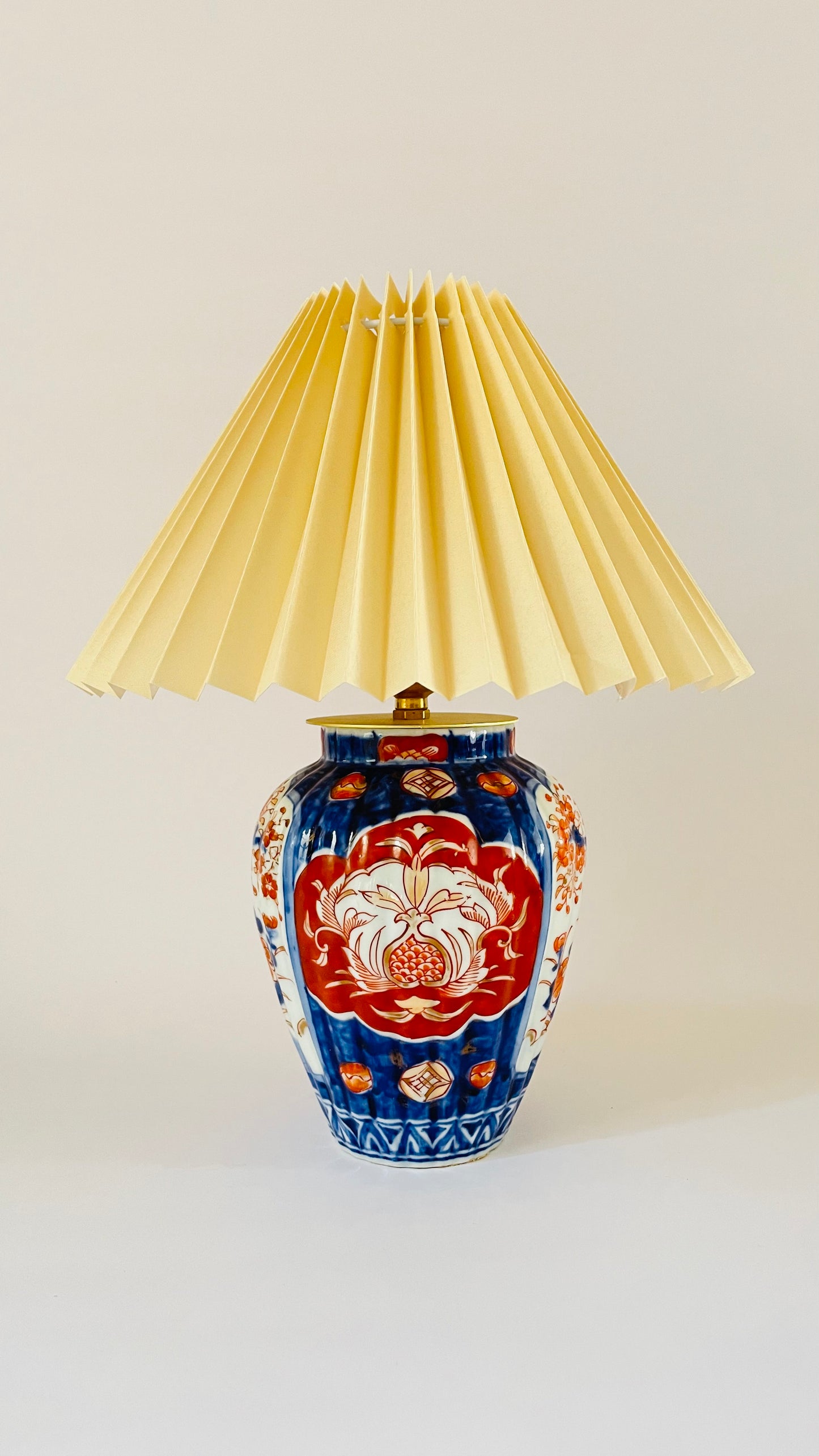 Antique Japanese Mini Imari Lamp - pre order for mid July
