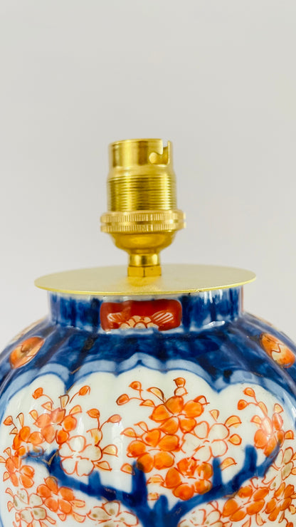Antique Japanese Mini Imari Lamp - pre order for mid July