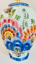 Load image into Gallery viewer, Antique Delft Polychrome Lamp - pre order for end of March
