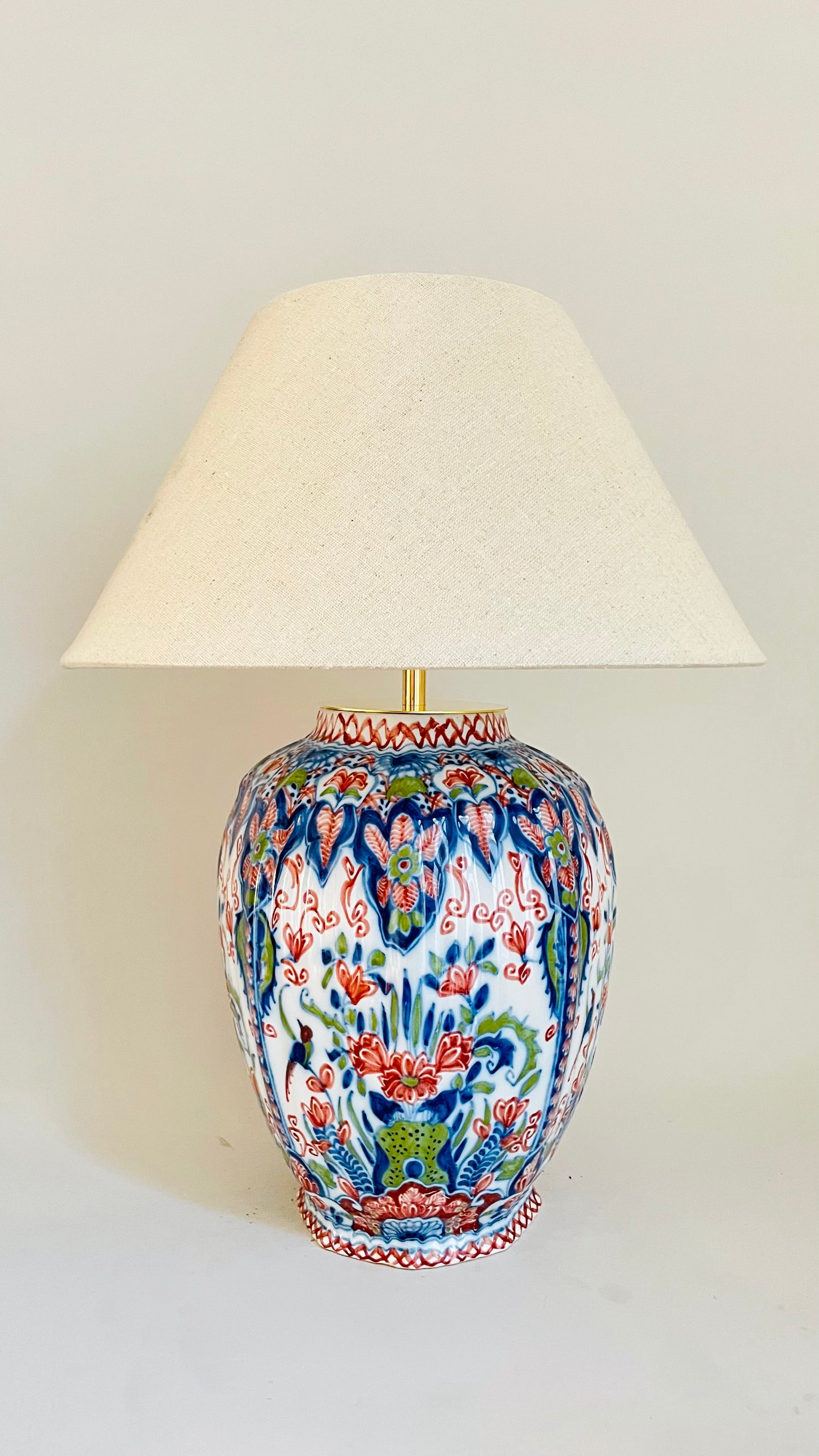 Antique Makkum Lamp - pre order for mid August