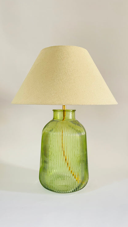 Antique French Bottle Lamp - pre order for early Oct