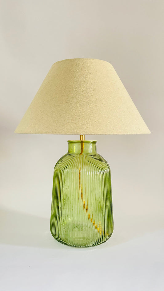 Antique French Bottle Lamp - pre order for early Oct