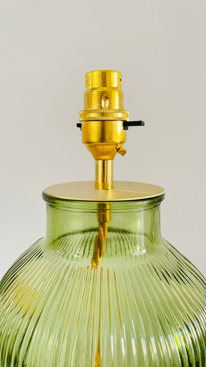 Antique French Bottle Lamp - pre order for early Oct