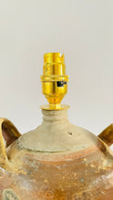 Load image into Gallery viewer, Antique French Pottery Lamp - pre order for end of Nov
