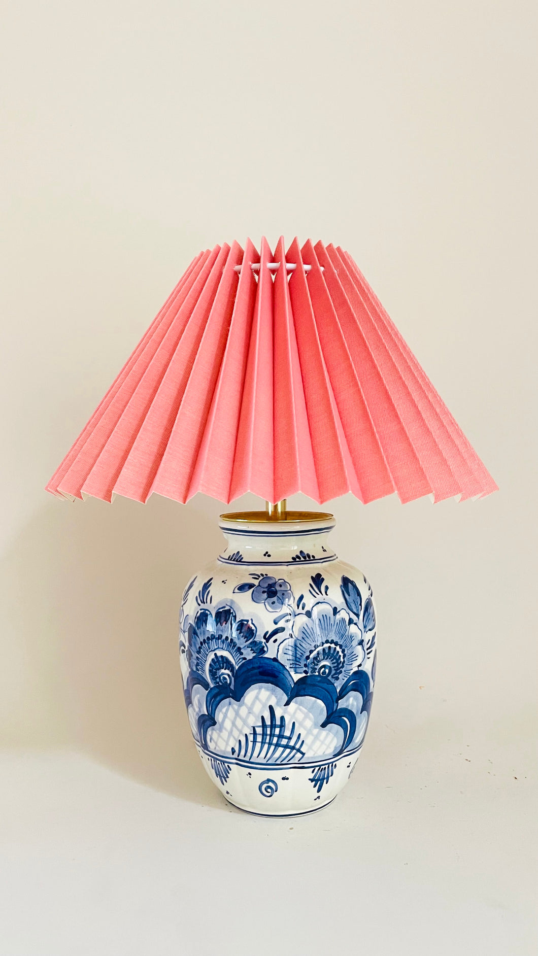 Antique Delft Mini Lamp - pre order for w/c Dec 11th