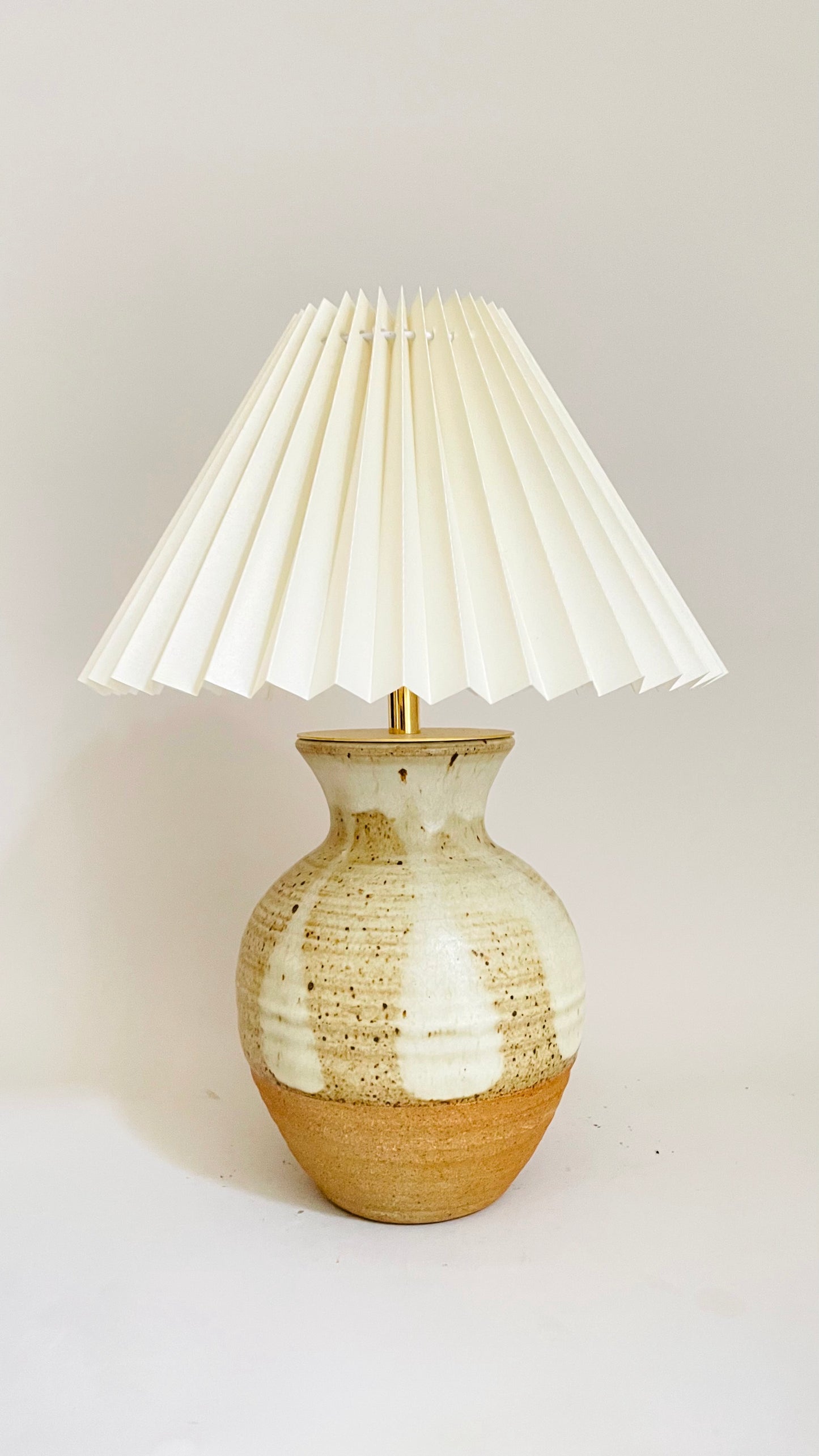 Studio Pottery Lamp - pre order for early Jan