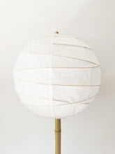 Load image into Gallery viewer, Terracotta and Bamboo Lollipop Table Lamp

