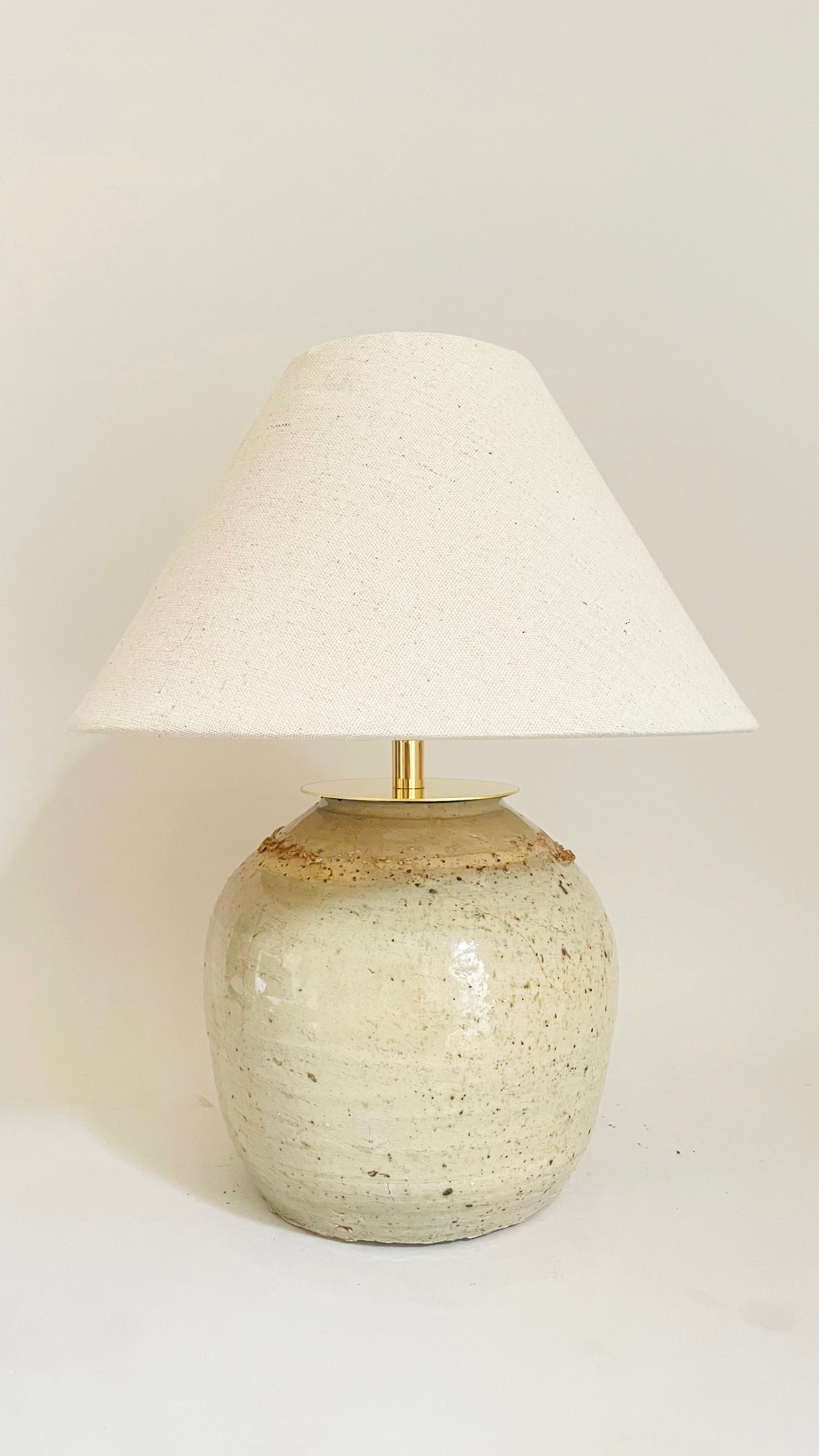 Studio Pottery Lamp - pre order for mid Feb