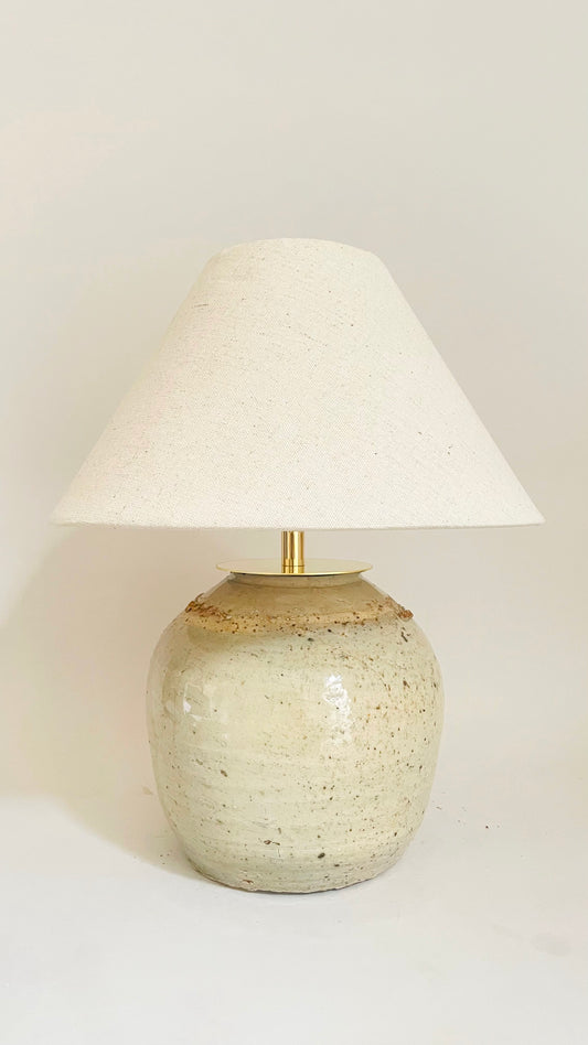 Studio Pottery Lamp - pre order for mid Feb