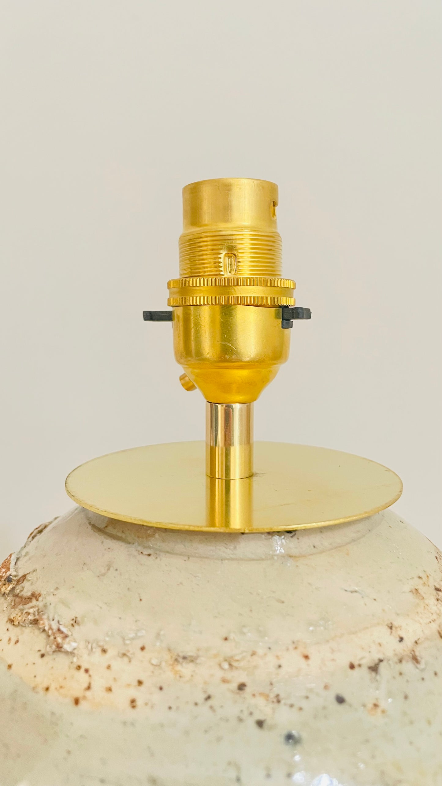 Studio Pottery Lamp - pre order for mid Feb