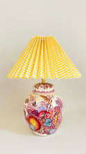 Load image into Gallery viewer, Antique Mason&#39;s Fruit Basket Lamp - pre order for end of March
