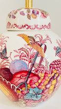 Load image into Gallery viewer, Antique Mason&#39;s Fruit Basket Lamp - pre order for end of March
