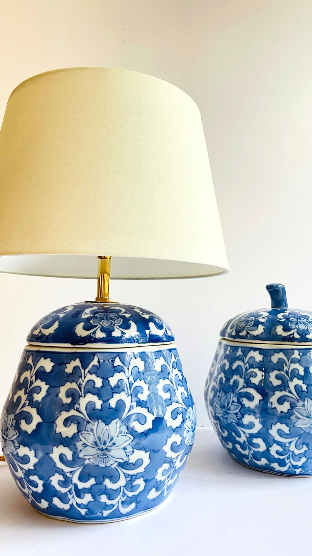Antique Porcelain Lamp - pre order for mid Oct