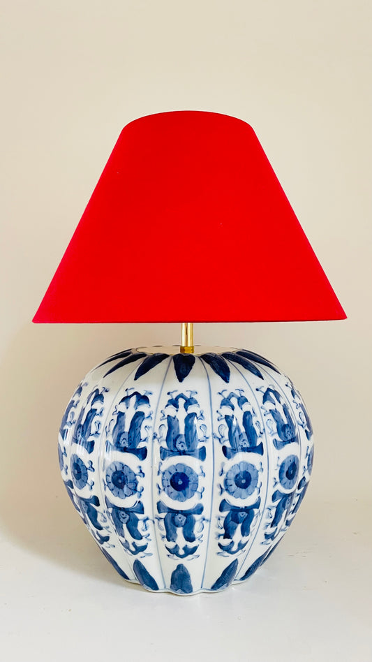 Antique Pumpkin Lamp - pre order for early April