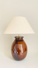 Load image into Gallery viewer, Studio Pottery Lamp - pre order for end of Nov
