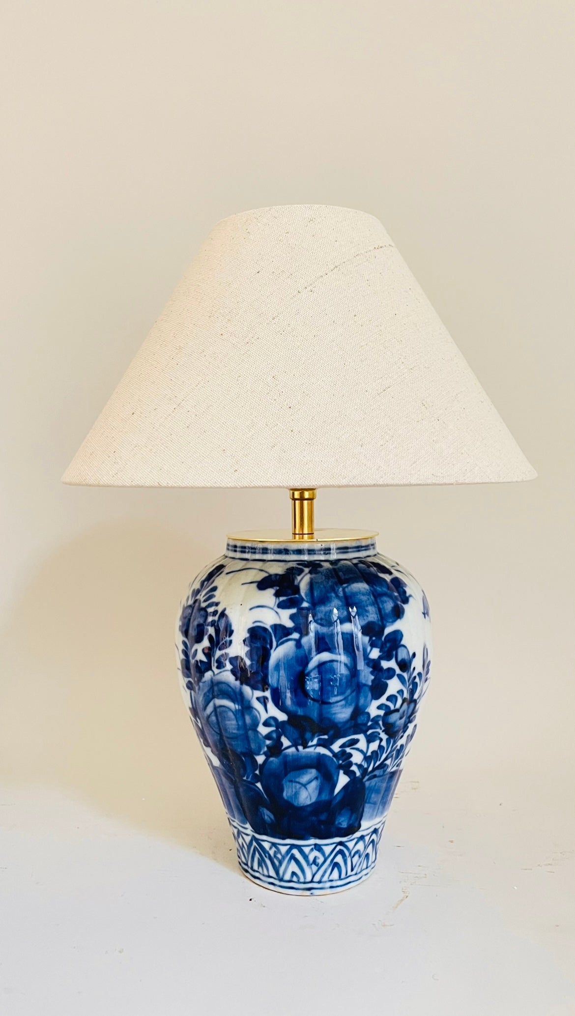 Antique Japanese Imari Lamp - pre order for w/c Dec 5th