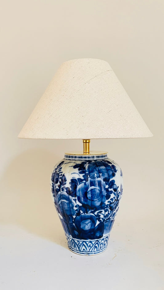 Antique Japanese Imari Lamp - pre order for w/c Dec 5th