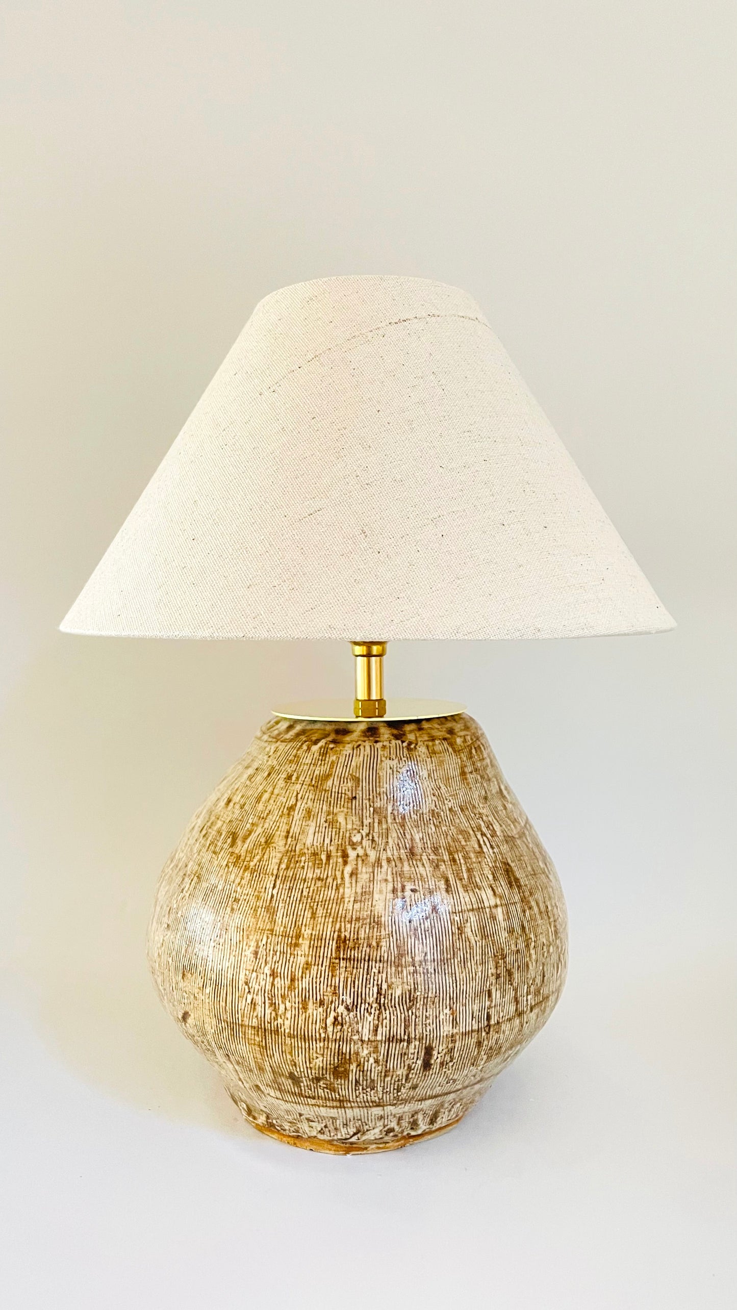 Studio Pottery Lamp - pre order for w/c Dec 19th