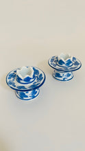 Load image into Gallery viewer, Pair of Vintage Porcelain Candlesticks
