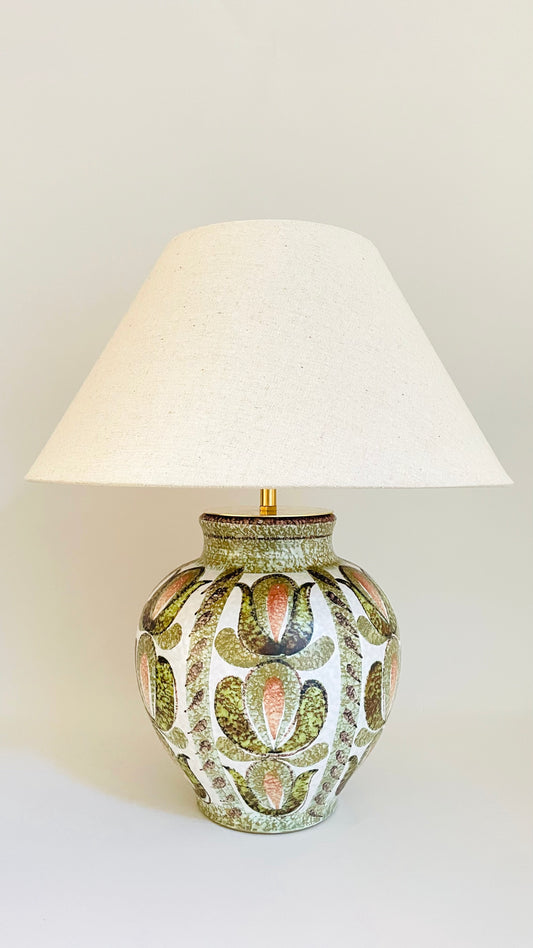 Studio Pottery Lamp - pre order for end of June