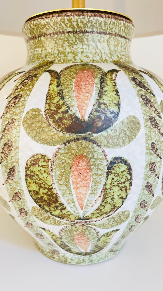 Studio Pottery Lamp - pre order for end of June